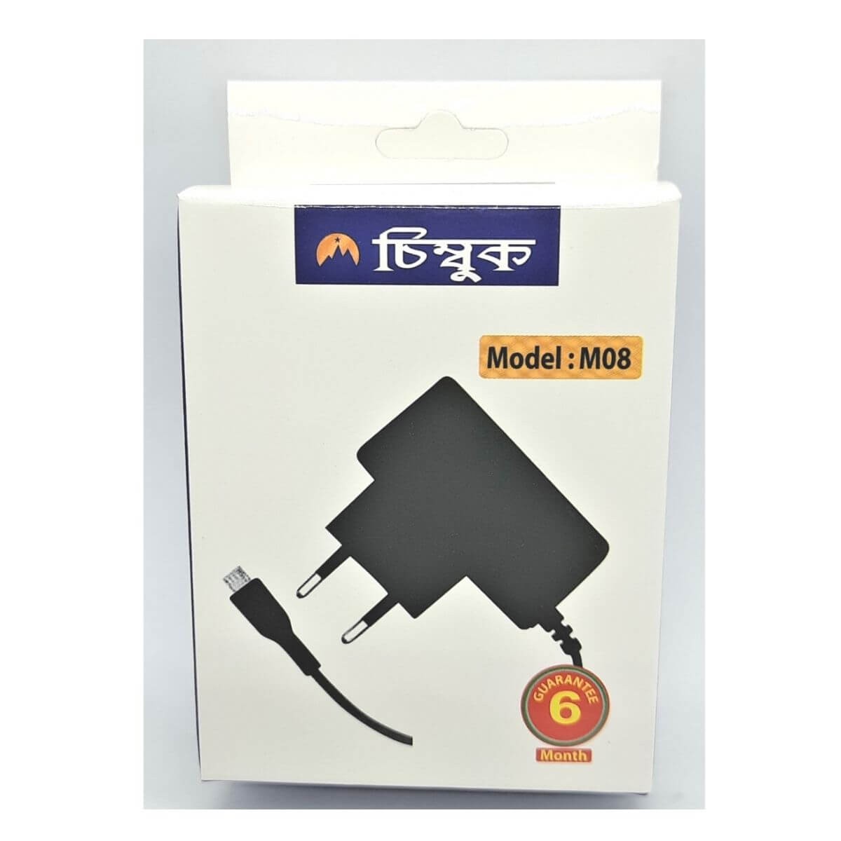 M8 চিকন পিন chimbuk Button Phone charger... BD