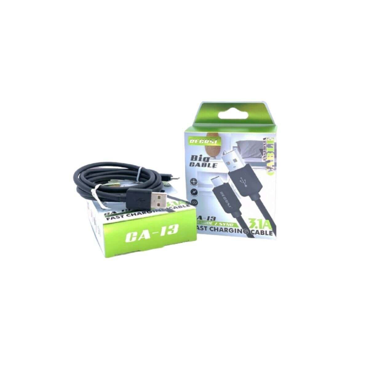 Recrsi Org Data Cable Micro/V8 White & Black CA13 BD