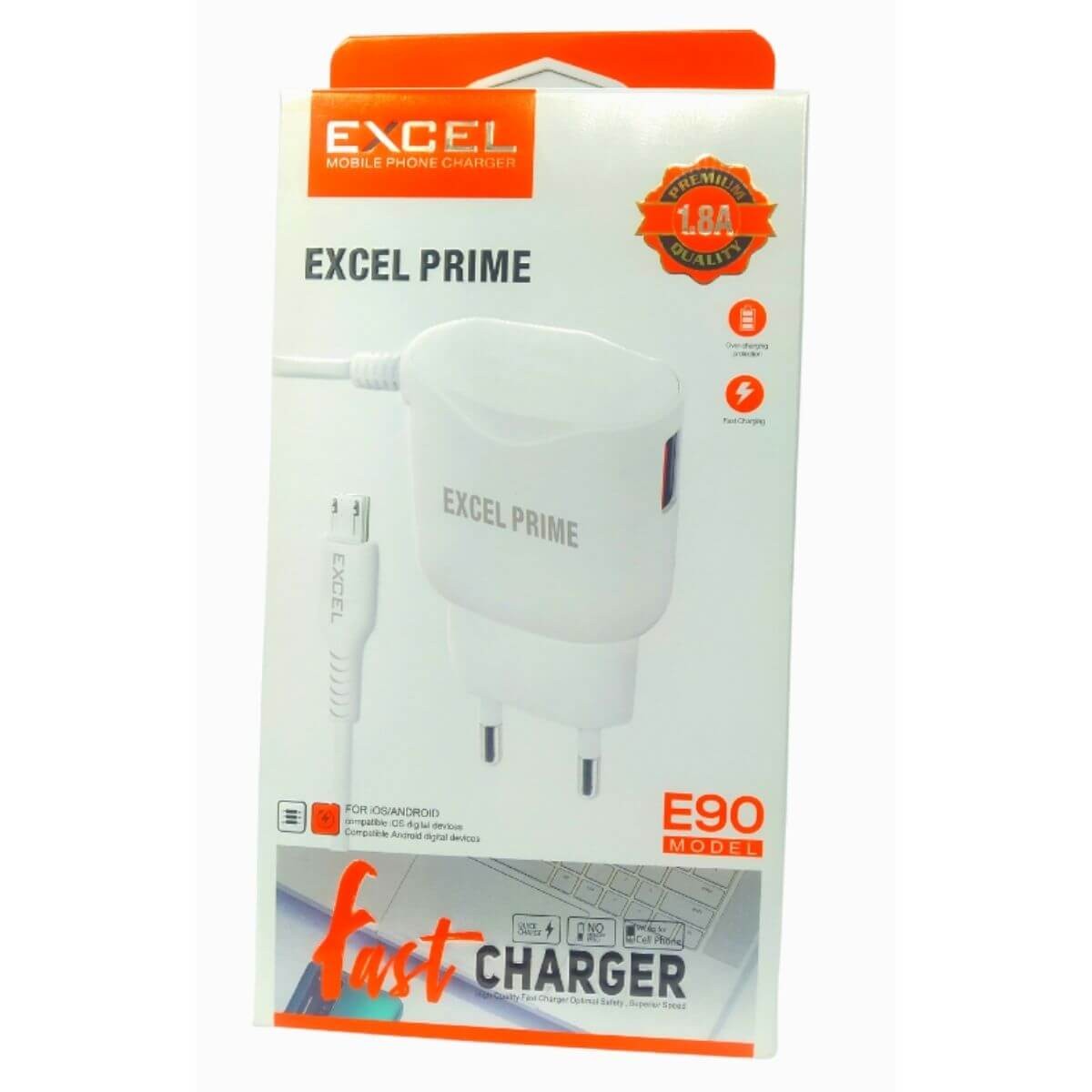 Excel 1.8A E90 Micro Charger BD