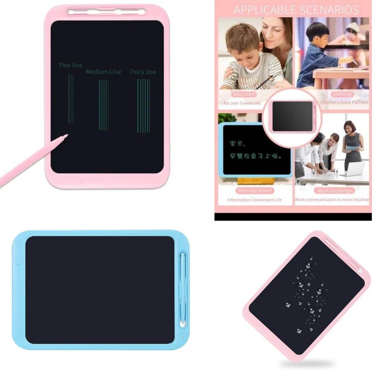 15 Inch LCD Writing Tablet Partially Erase Drawing...... BD