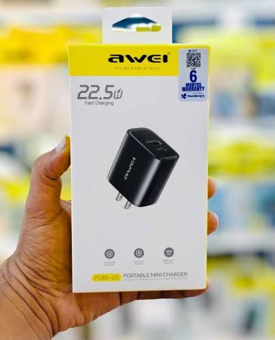 Awei PD85-US 22.5W Output Portable Mini Adapter