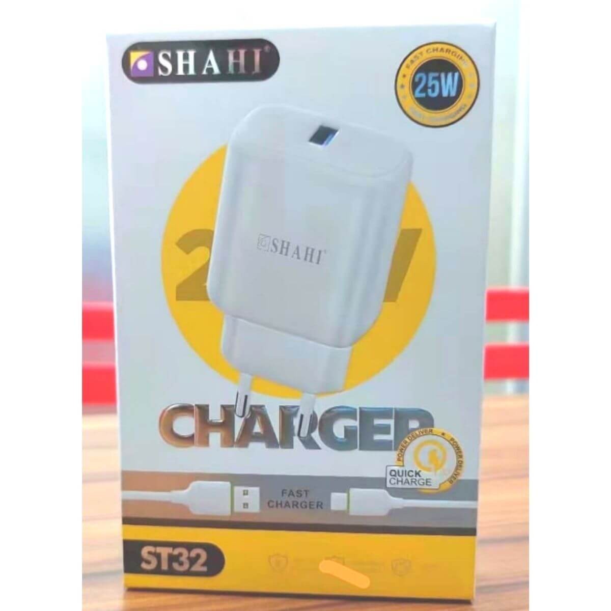 Shahi 25Watt ST32 Iphone Fast Quick Charger BD