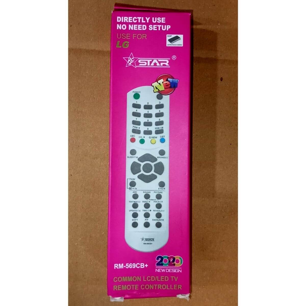 Original LG All Master Tv Remote RM569CB+ BD