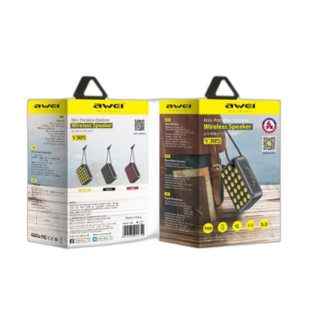 AWEI Y385 Speaker Promotional Outdoor Bluetooth Speakers 4W