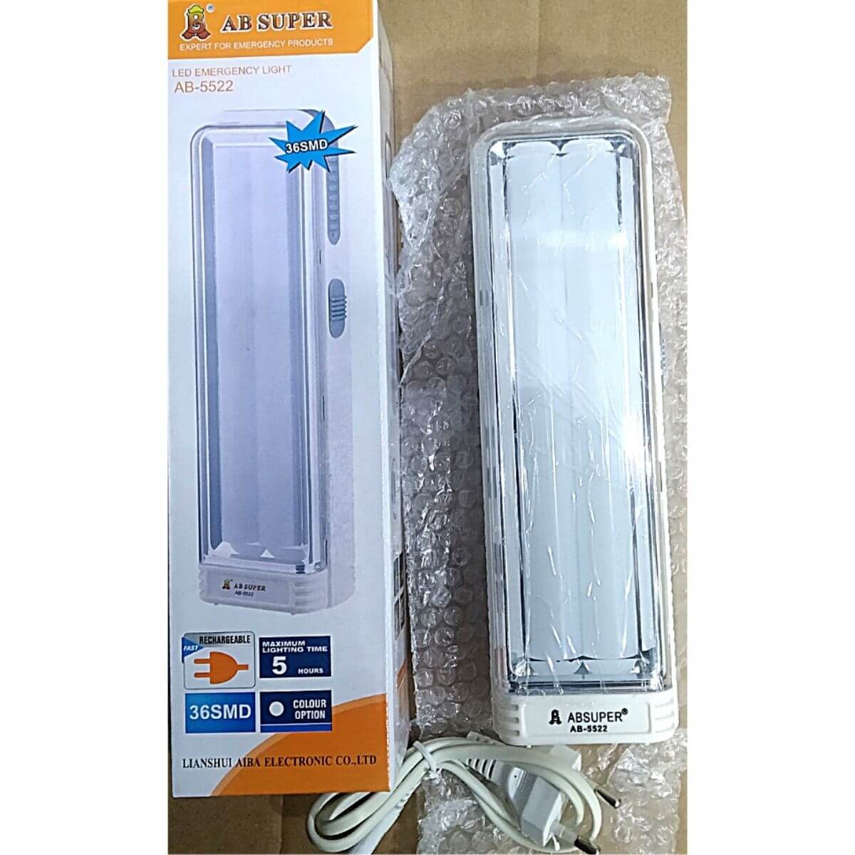 AB-5522 Rechargeable Tube Light BD