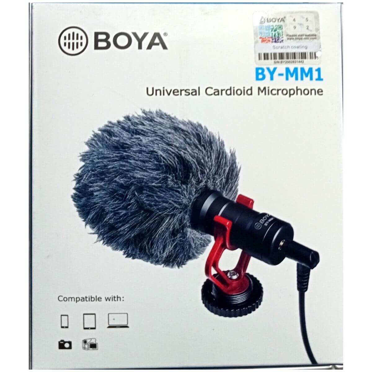 BOYA BY-MM1 Universal Cardioid Microphone BD