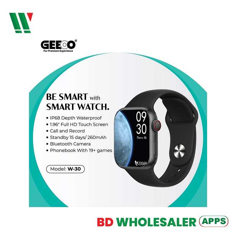 Geeoo W30 Waterproof SmartWatch BD