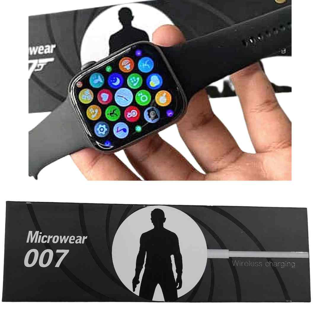Microwear 007 Smart Watch Calling Option,Waterproo...... BD