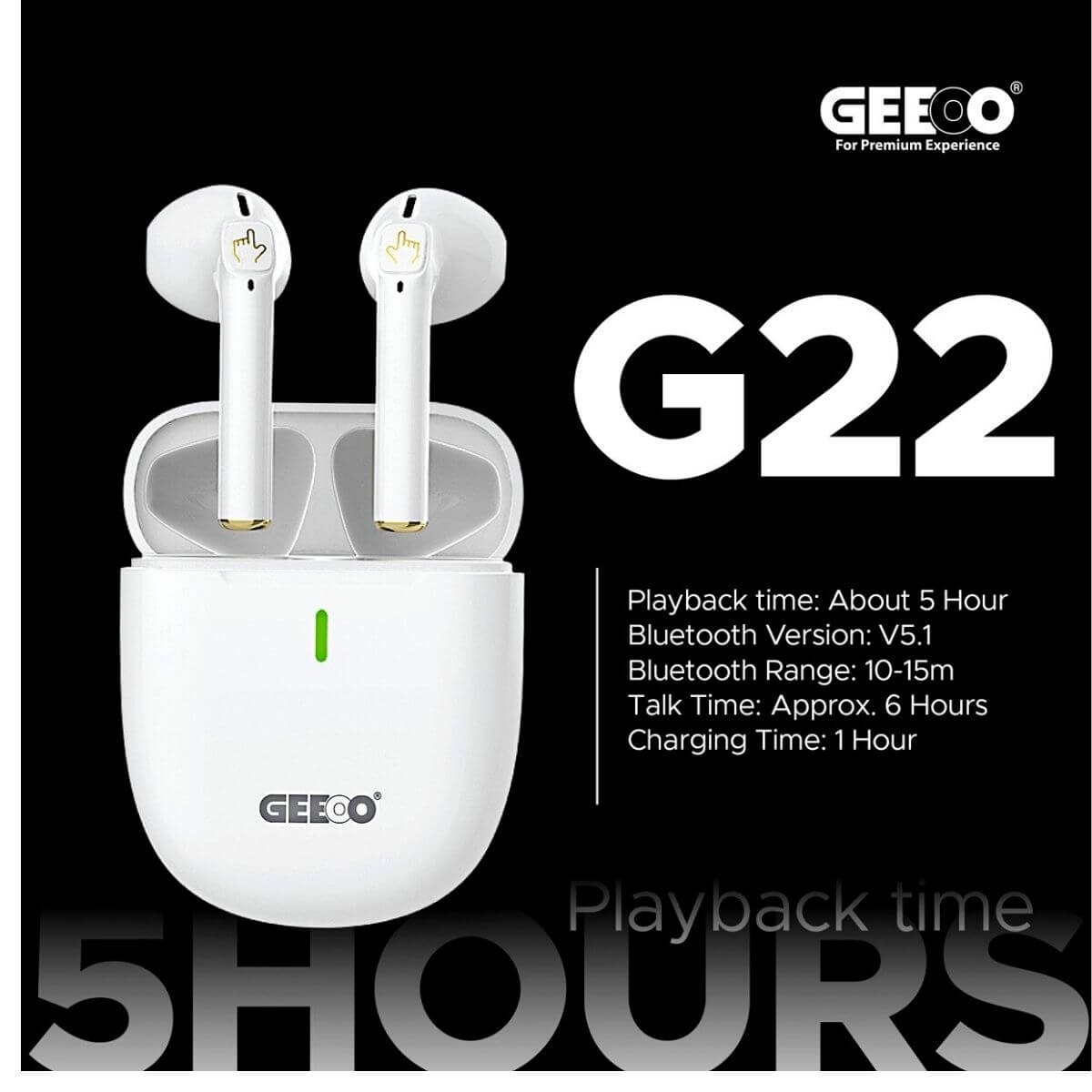 Geeoo G22 Earbuds Bd