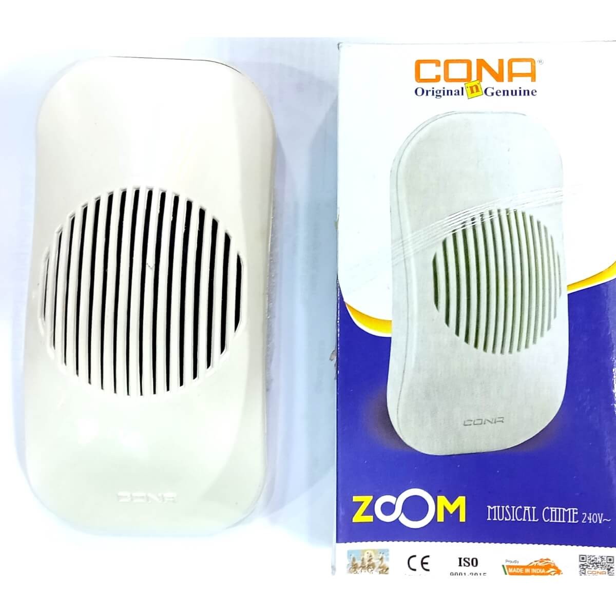 Cona Zoom Musical Chime 240V Calling Bell BD