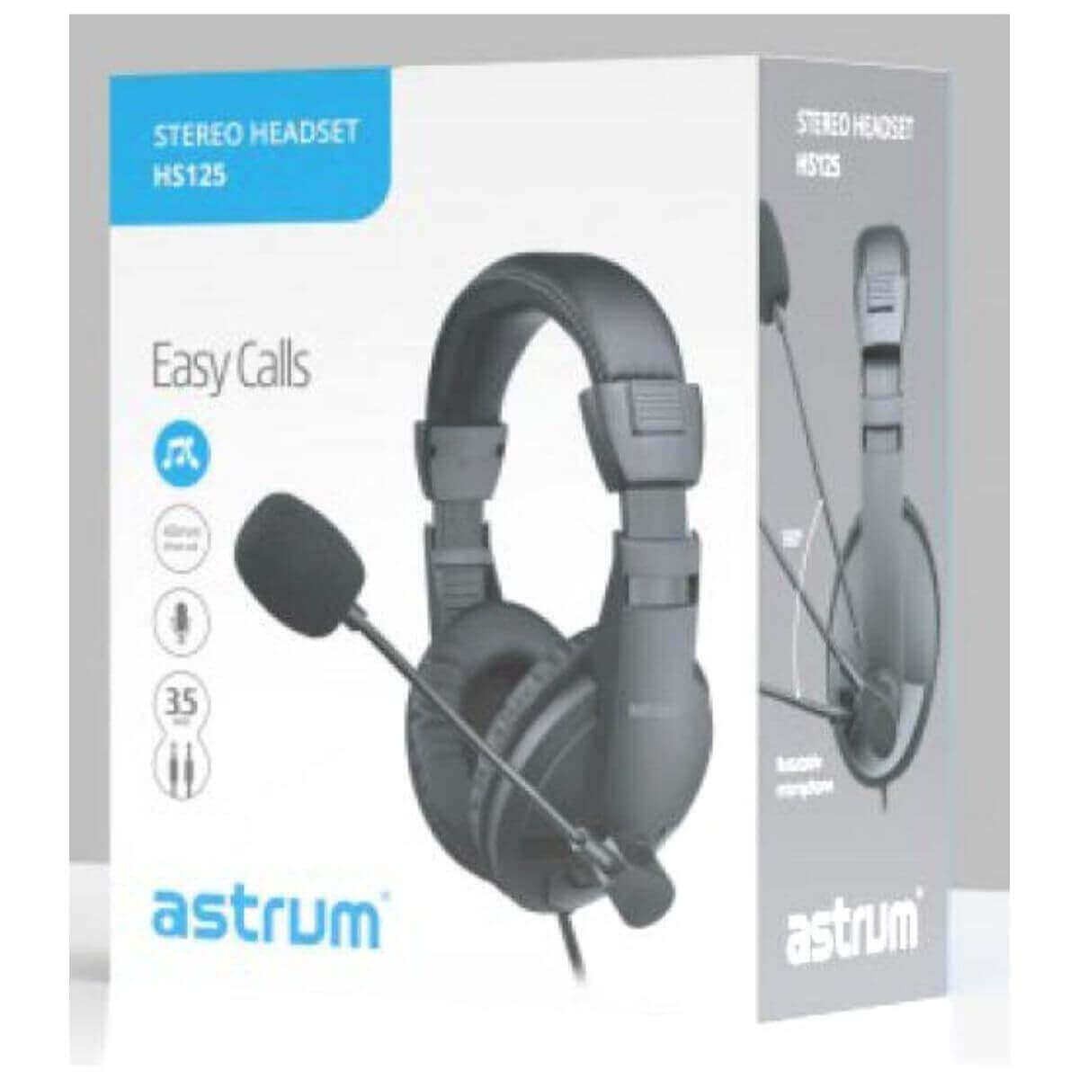 Astrum Headphone HS120 Stereo Headset Bd