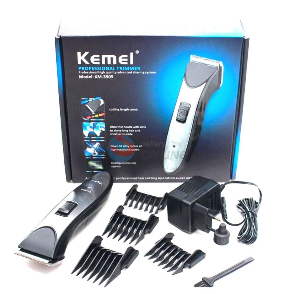 Kemei Original Km-3909 Hair Trimmer For Men Bd