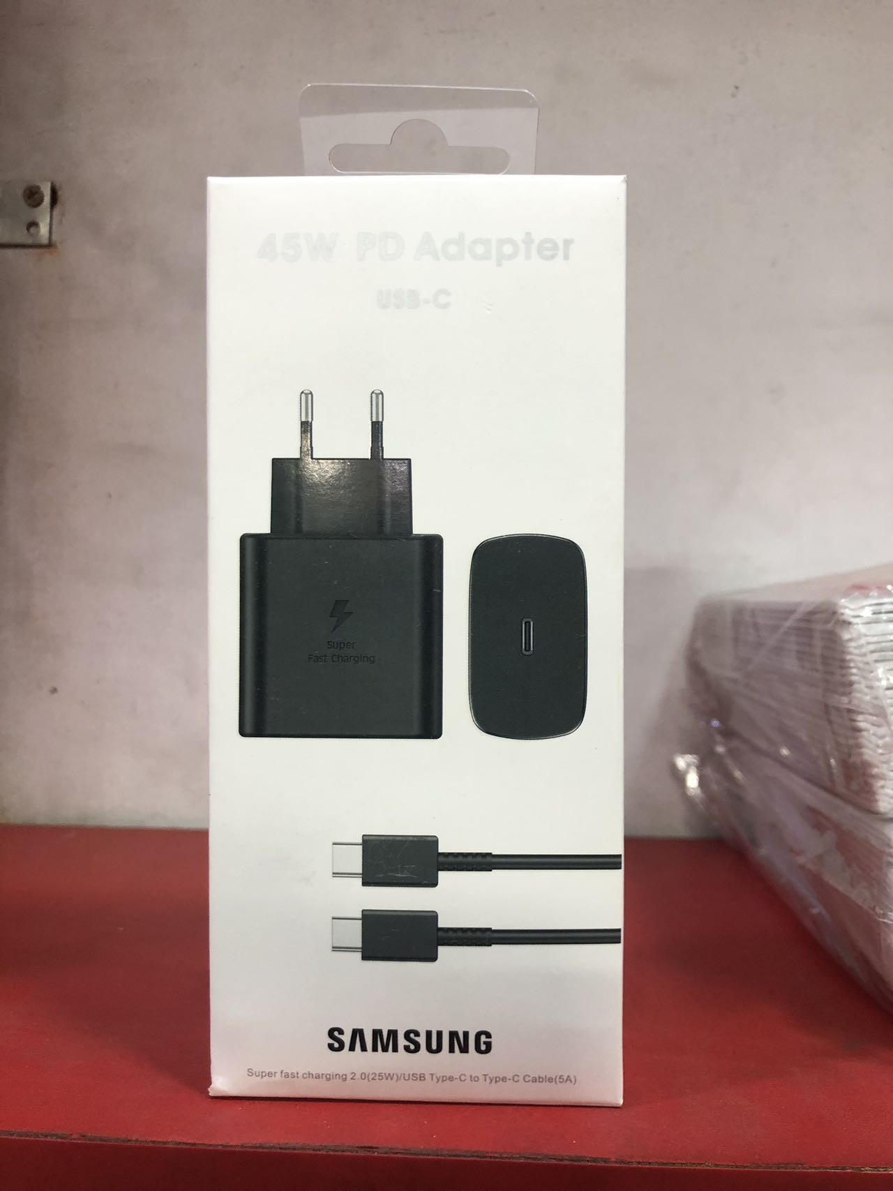 Samsung Charging Viyatnam 45W PD Adapter 100% Ori...... BD