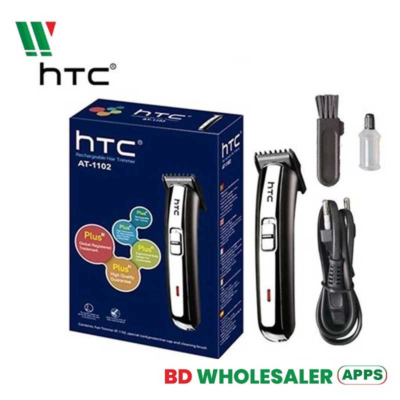 HTC AT 1102 Rechargeable Cordless Trimmer BD