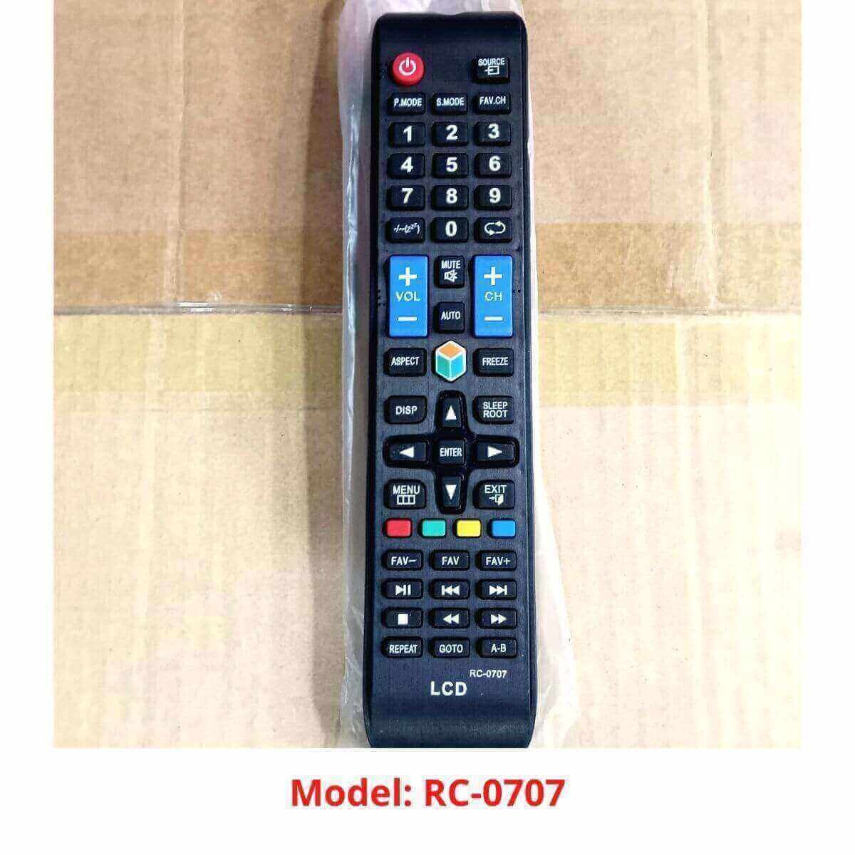 COMMON LCD LED TV REMOTE STAR RC-0707 BD