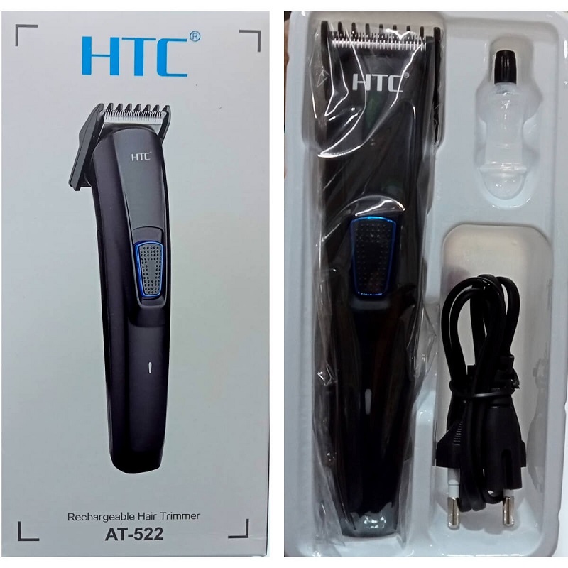 HTC AT 522 Rechargeable Hair Cutter Trimmer Bd