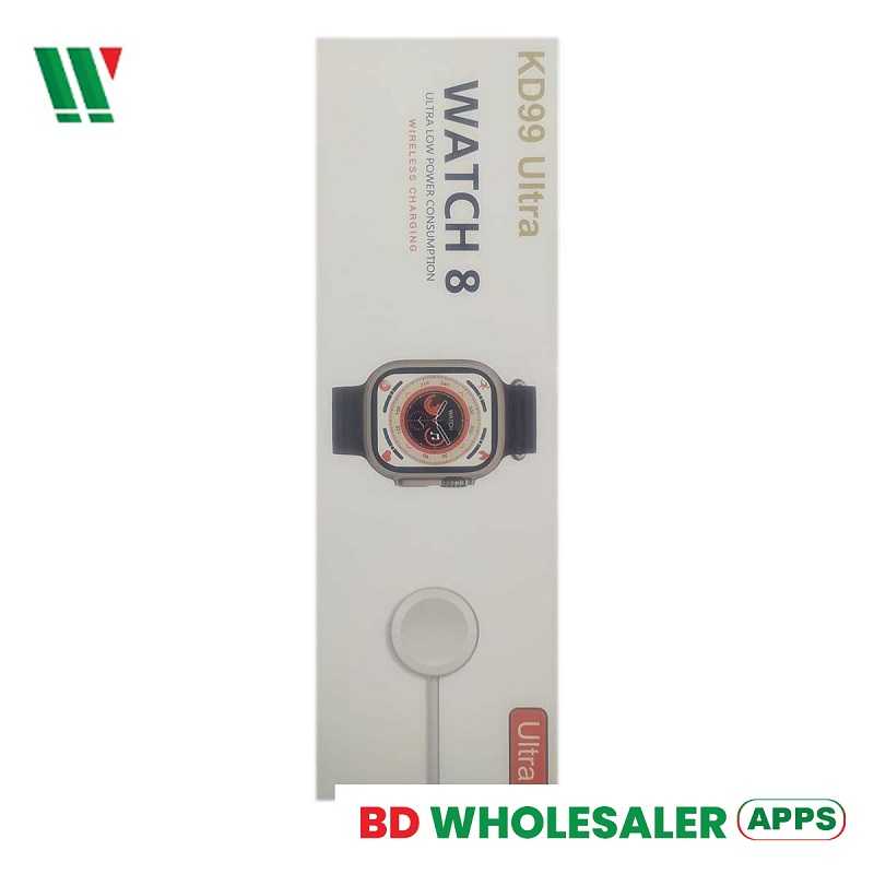 Watch 8 Ultra Wireless Charging Smartwatch BD