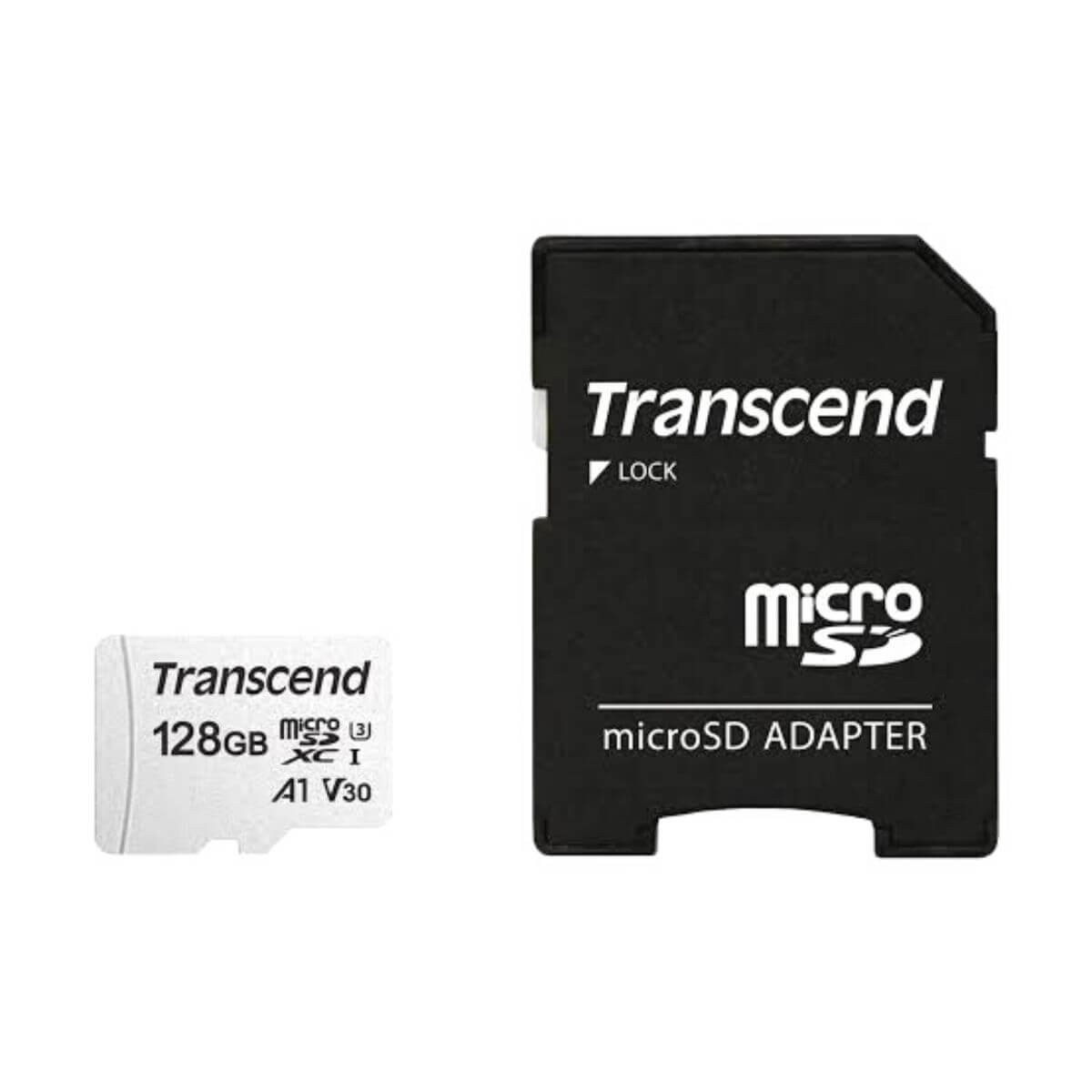 Transcend 128GB Micro SD Class 10 With Memory Adap...... BD