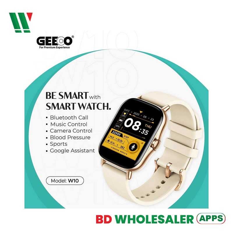 Geeoo W10 Waterproof SmartWatch BD
