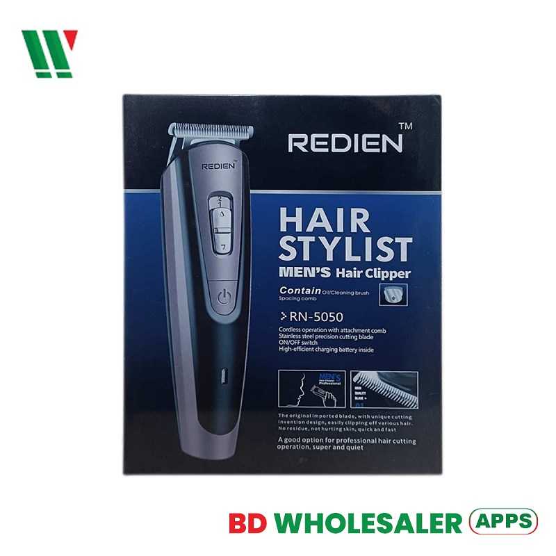 REDIEN RN-5050 Rechargeable Hair Cutter Trimmer BD