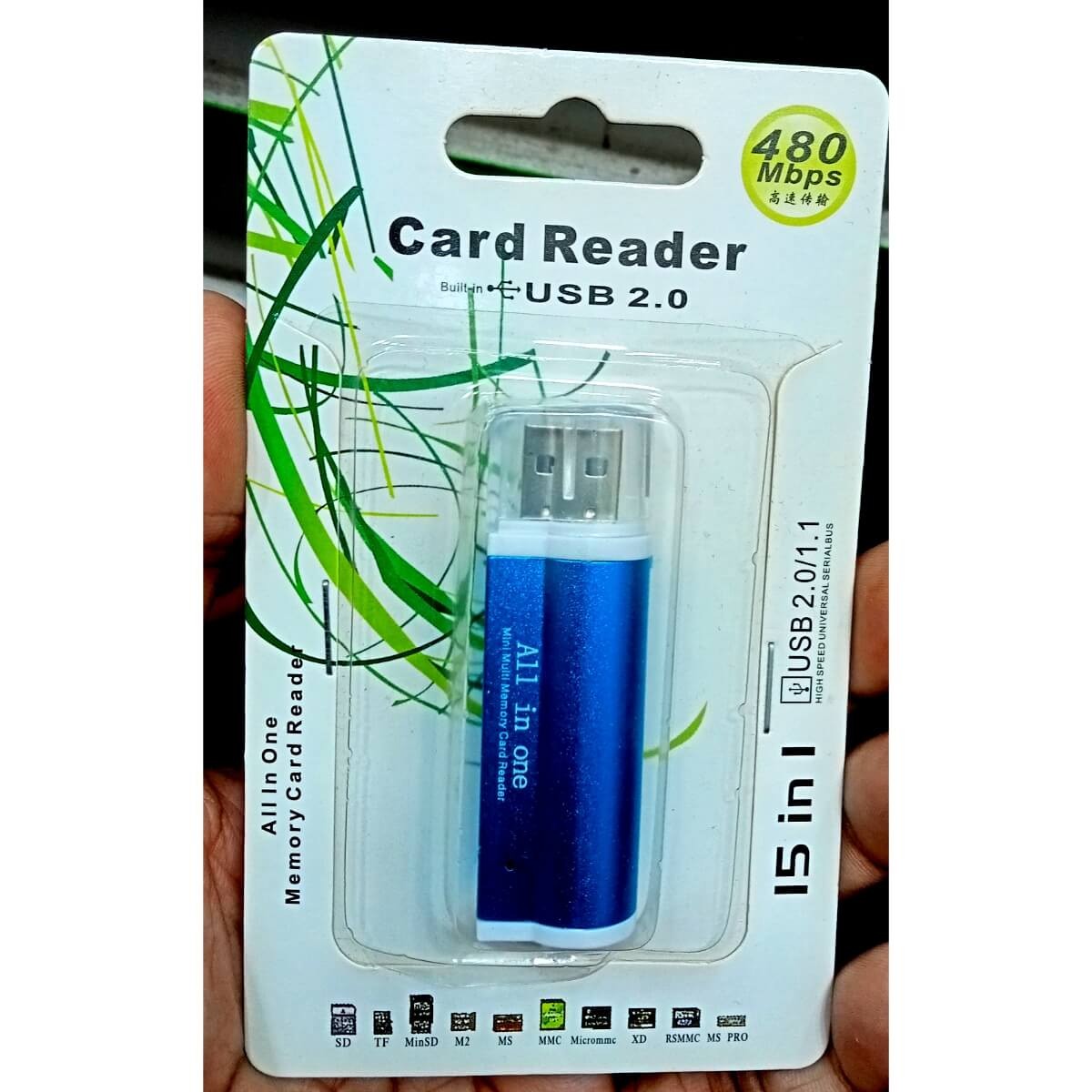 Card Reader USB 2 480MBPS BD