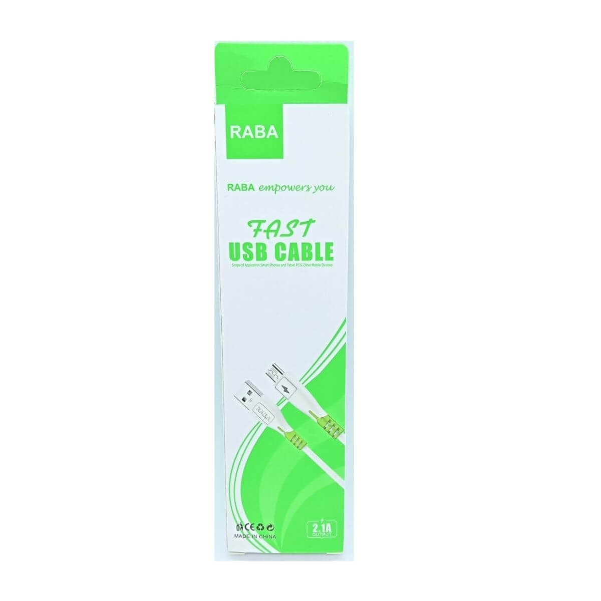 RABA IPhone Data Cable With Close Packet BD