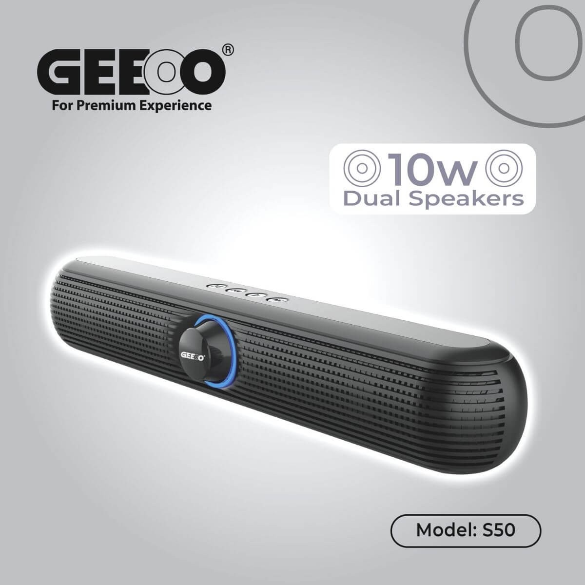GEEOO S50 Bluetooth Speaker BD