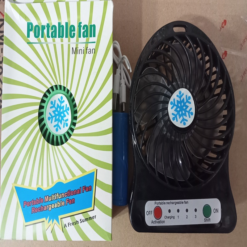 Portable Mini Rechargeable Fan