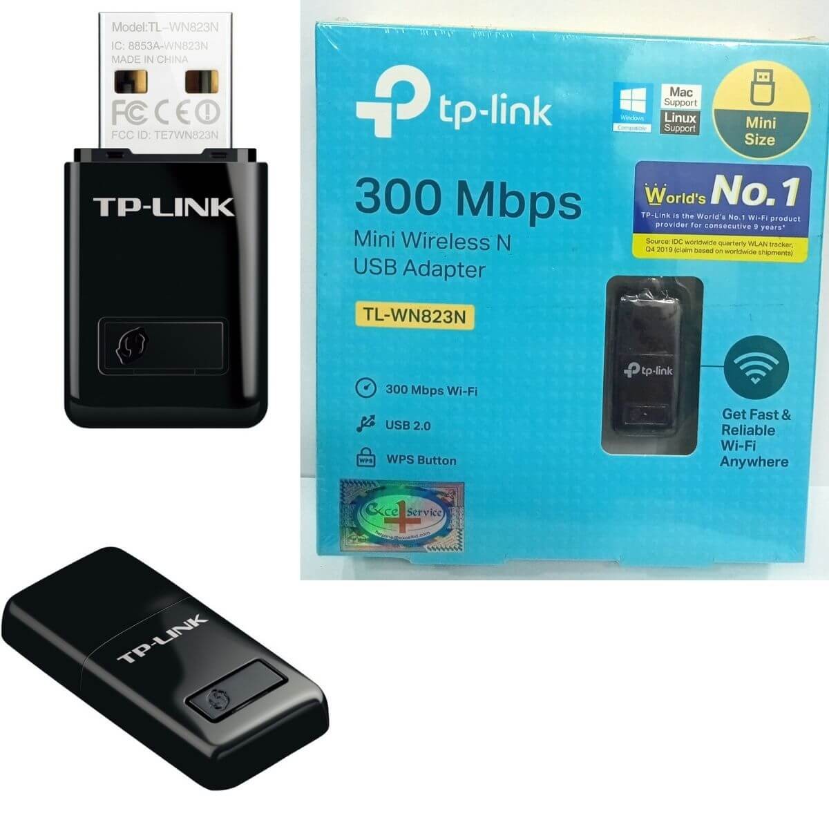 TpLink TL-WN823N 300Mbps Mini Wireless N USB Adapt...... BD