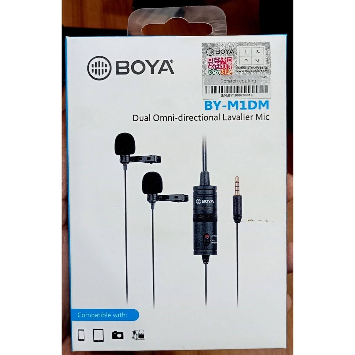 BOYA BY-M1DM Dual Omni-Directional Microphone