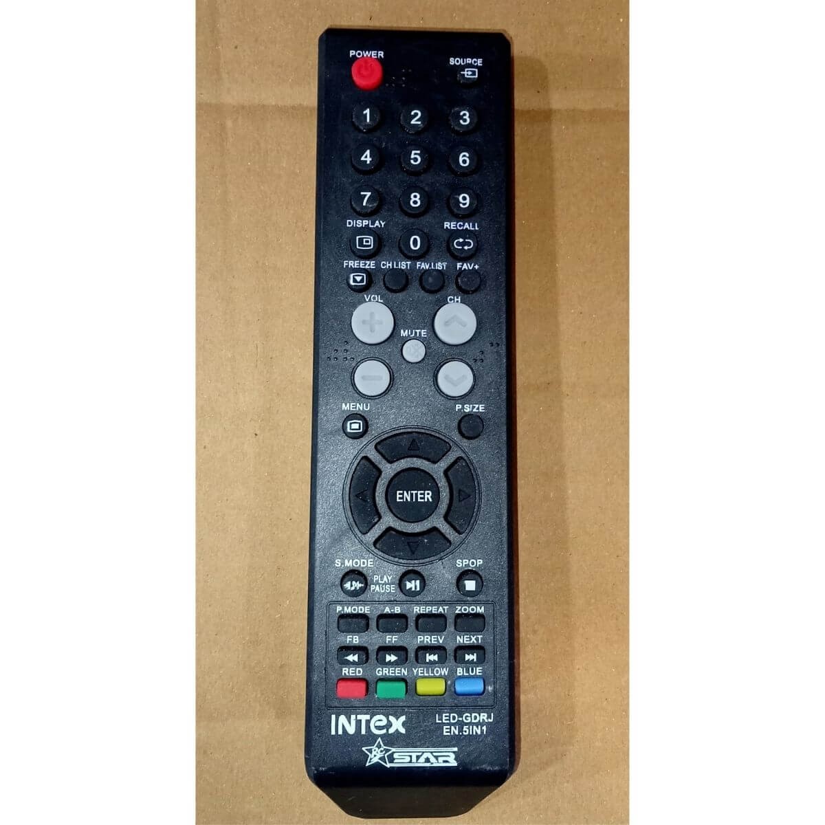 Star Intex Western TV Remote EN 5in1 LED-GDRJ BD