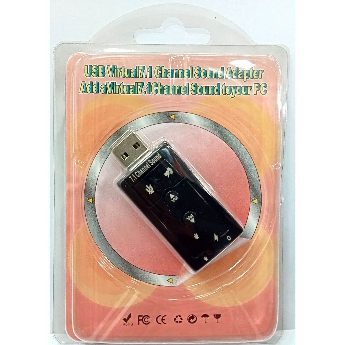 Usb Virtual 7.1 Channel Sound Kot/Cot Adapter To Y...... BD