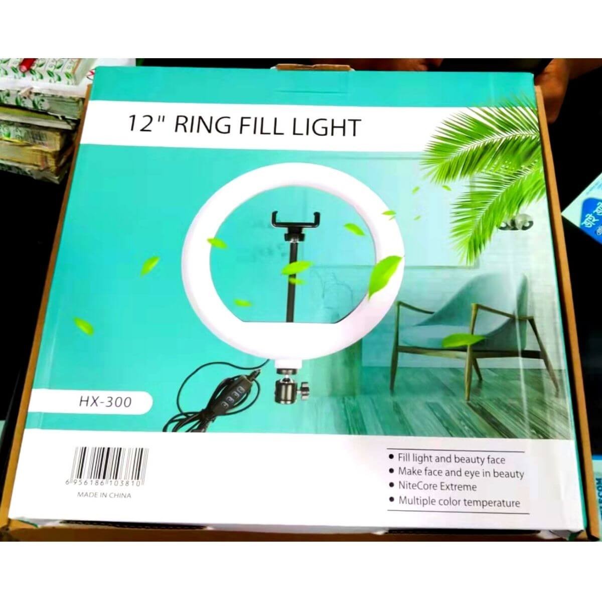 Ring LED Fill Light 12inchi HX300 BD