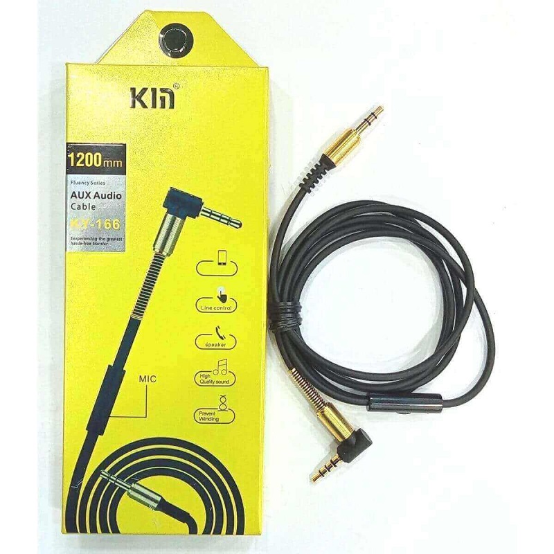 KIN KM KY166 1200MM Aux Audio Cable