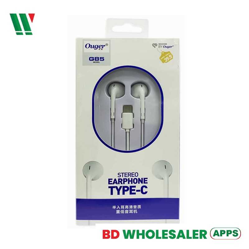 Ouger Stereo Earphone G85 Type-C Bd