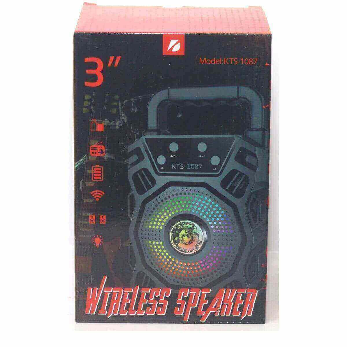 KTS 1087 Extra Bass Wireless Speaker BD