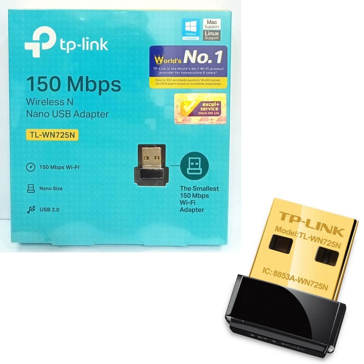 TpLink TL-WN725N 150Mbps Nano Wireless N USB Adapt...... BD